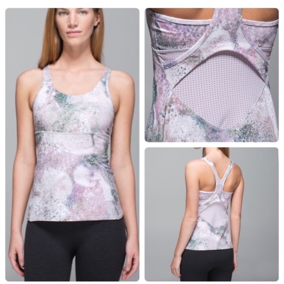 Lululemon‎ Crossback Tank in Sugar Crush size 4 - Picture 1 of 10